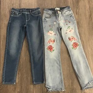 Two piece jean set
